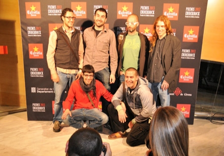 Terratombats al photocall de la gala