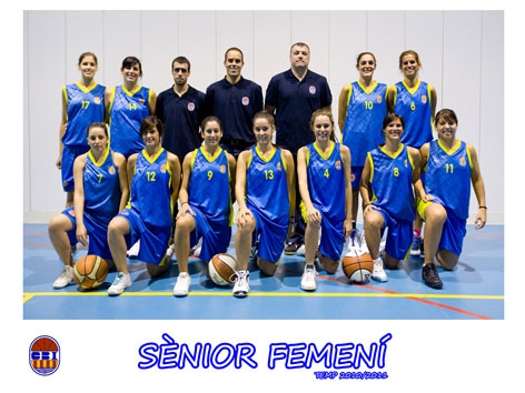 L'equip sènior femení del CBI