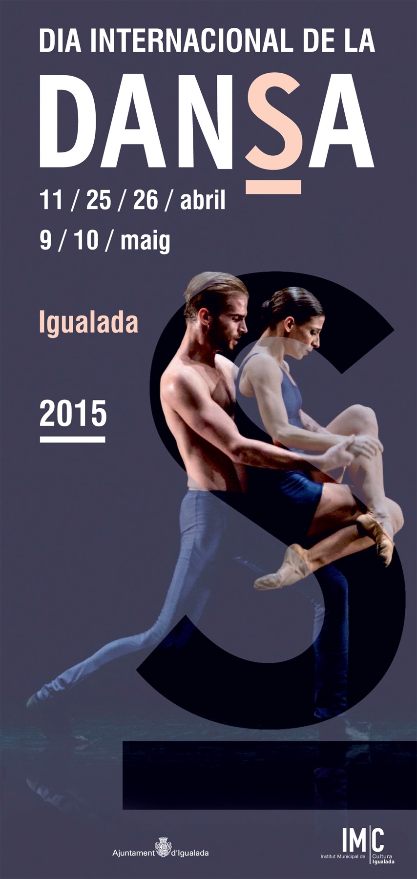 Cartell del Dia Internacional de la Dansa a Igualada