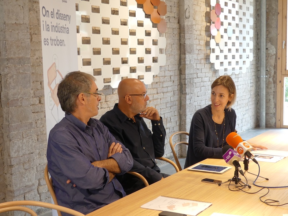Jubert, Valls i Chacón, a la presentació de la fira