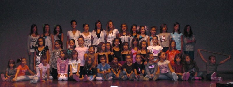 Les gimnastes del San Roque