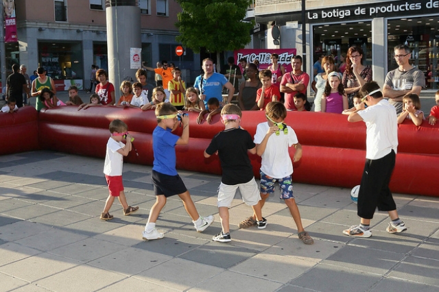 La pilota collonera. Foto: Ajuntament