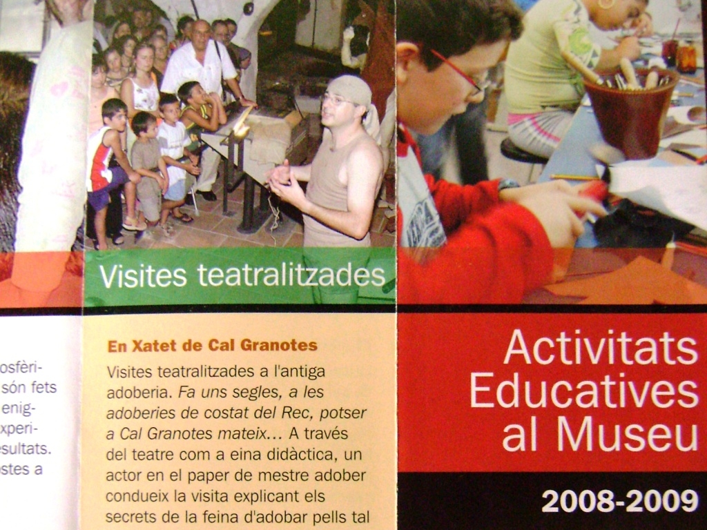 Tríptic informatiu dels tallers