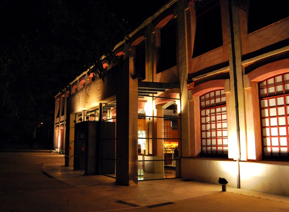 El Museu de la Pell, en una imatge nocturna