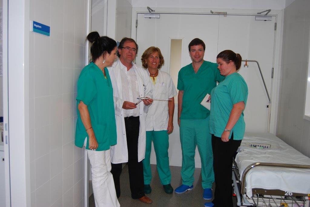 L'equip de professionals del Servei de Ginecologia