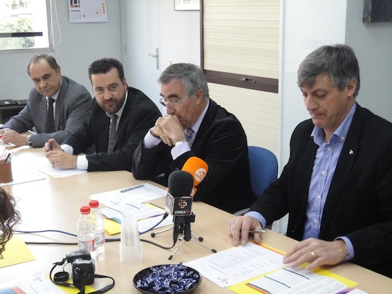 Josep Centelles, Pere Carles, Jordi Riba i Josep Vallès