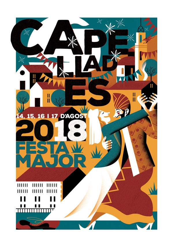 El cartell de l'edició d'enguany de la Festa Major
