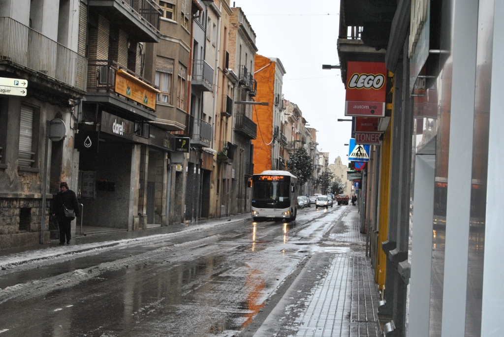 Normalitat a Igualada ahir, des de mig matí