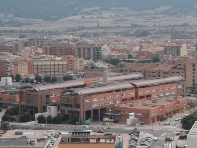 Vista de l'Hospital d'Igualada