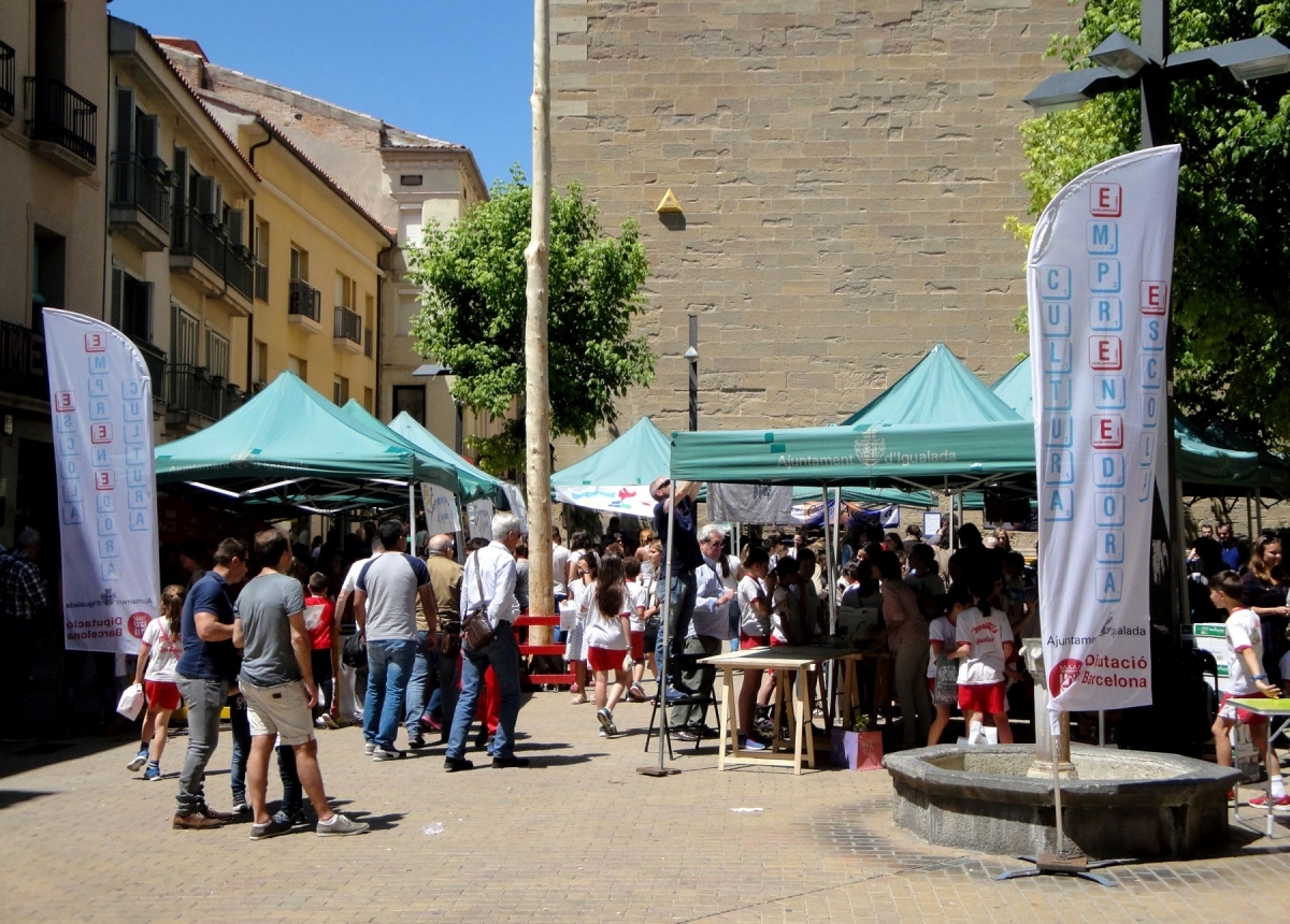 El mercat de dissabte es va fer a la plaça Pius XII