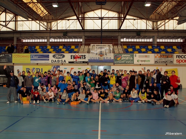 Tots els participants al torneig del club igualadí. Foto: Joan Ribera