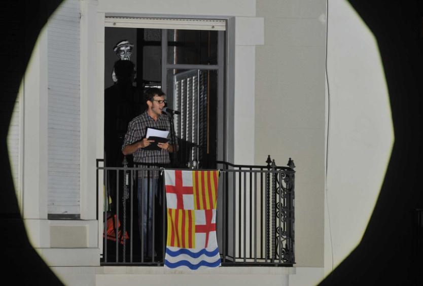 Jordi Còdol, pregoner de la Festa Major 2012. Foto: Aj. Igualada