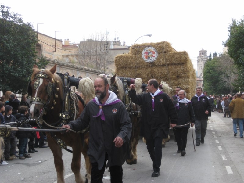 El carro del gremi, en l'edició passada