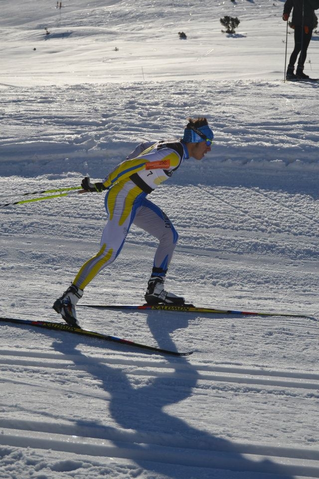 Jorba en la competició celebrada al pirineu lleidetà