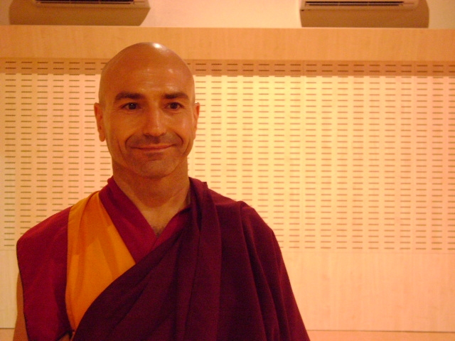 Rotllan és deixeble del Dalai Lama