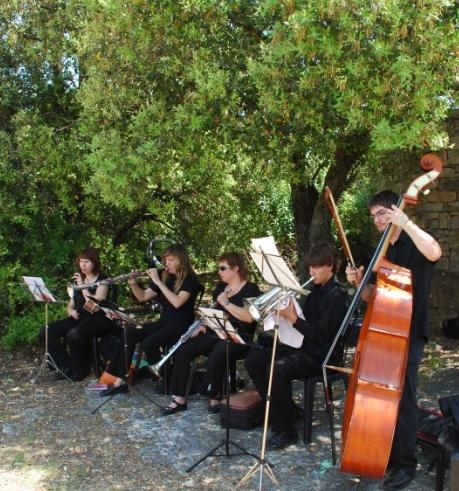 Quintet de Cobla Terres de Marca al Castell de Vilademàger (diumenge 27 de maig)