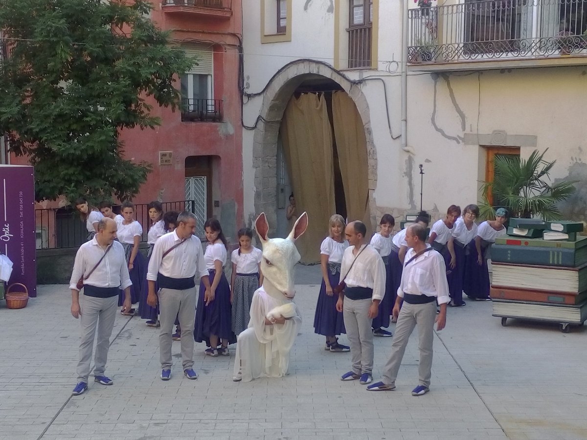 El Tous és Llegenda de l'Esbart Cérvola Blanca, un altre dels moments àlgids