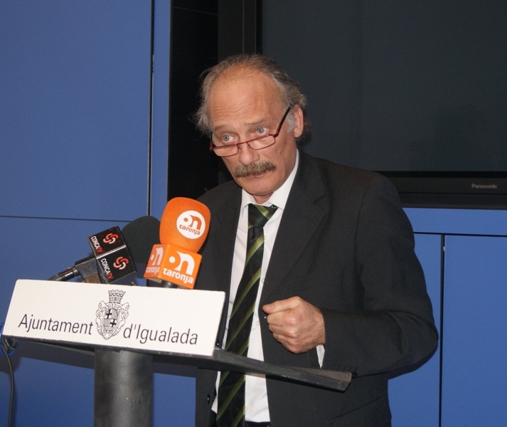 L'alcalde igualadí, Jordi Aymamí
