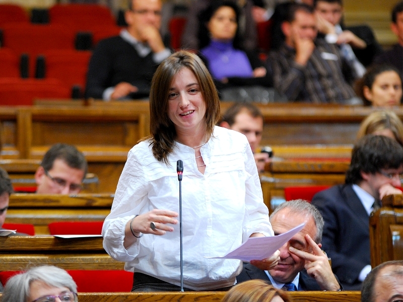 Marina Llansana, al Parlament