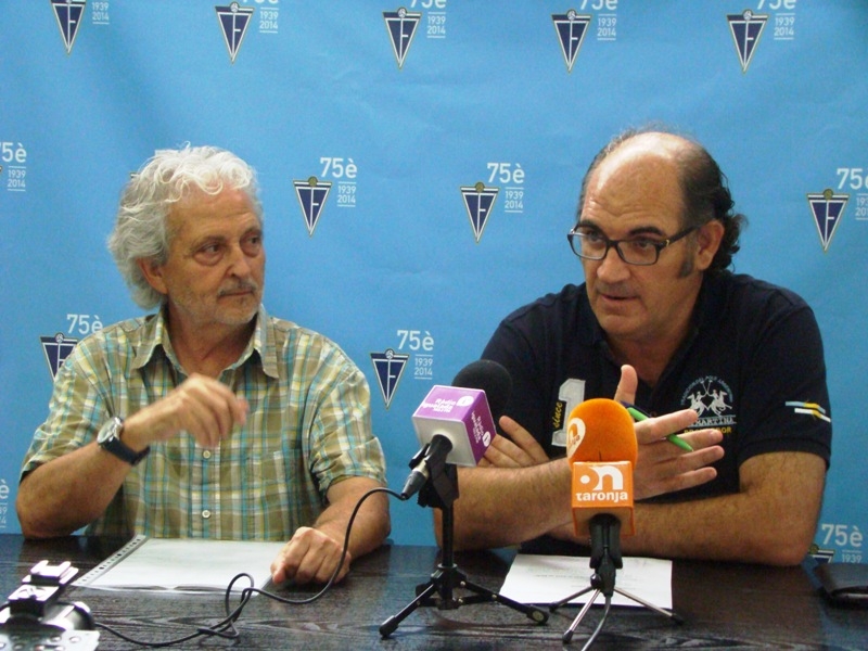 Josep Maria Talló (esquerra) i Francesc Jorba