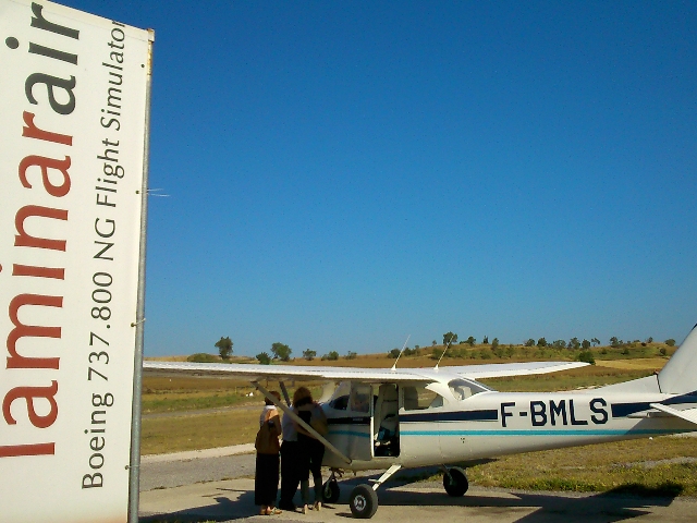 Preparatius abans d'iniciar el vol de final de curs