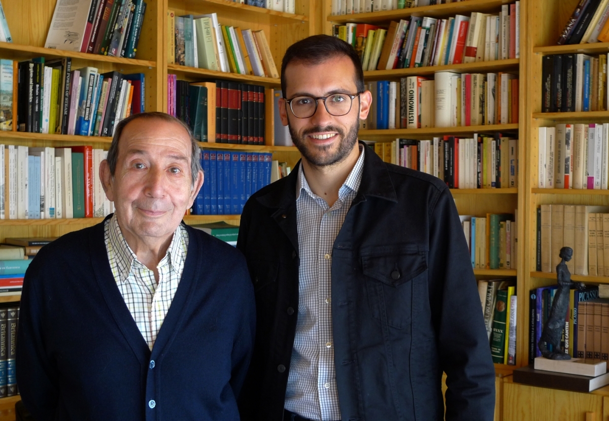 Pere Pascual i Jordi Cuadras, en una fotografia recent