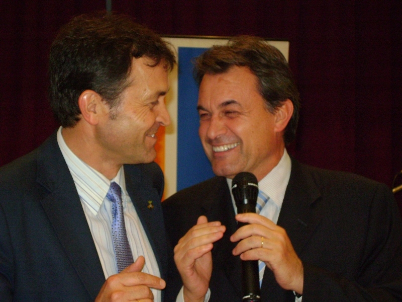 Enric Admetller i Artur Mas