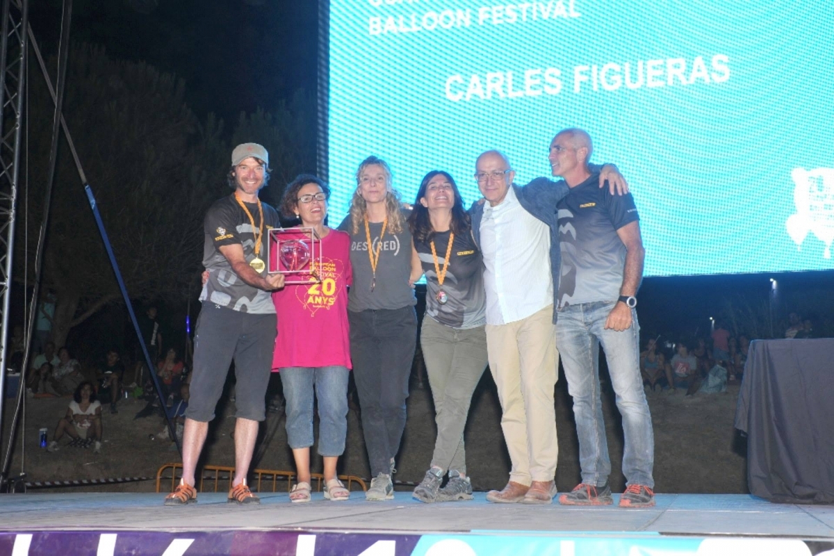 Carles Figueres va recollir el primer premi absolut.