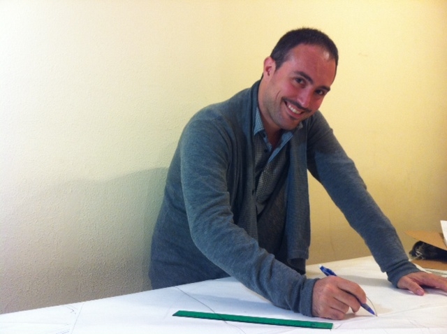 Jordi Rafart en el seu estudi