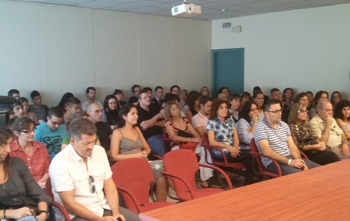 La sala d'actes d'Ig-nova empresa va acollir l'acte de cloenda