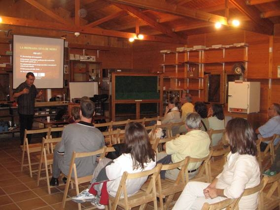 Xerrada sobre Biomassa a l'Observatori de Pujalt