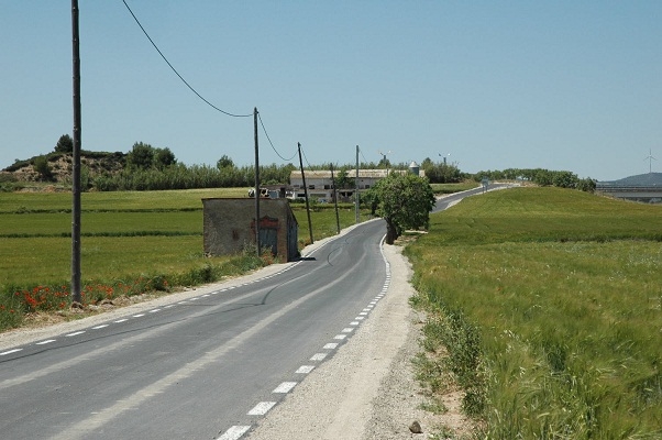 Camí d'accés a l'aeròdrom