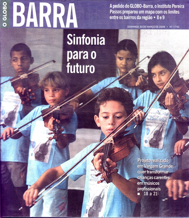 Reportatge que va aparèixer al diari 'Globo Barra' de Rio de Janeiro