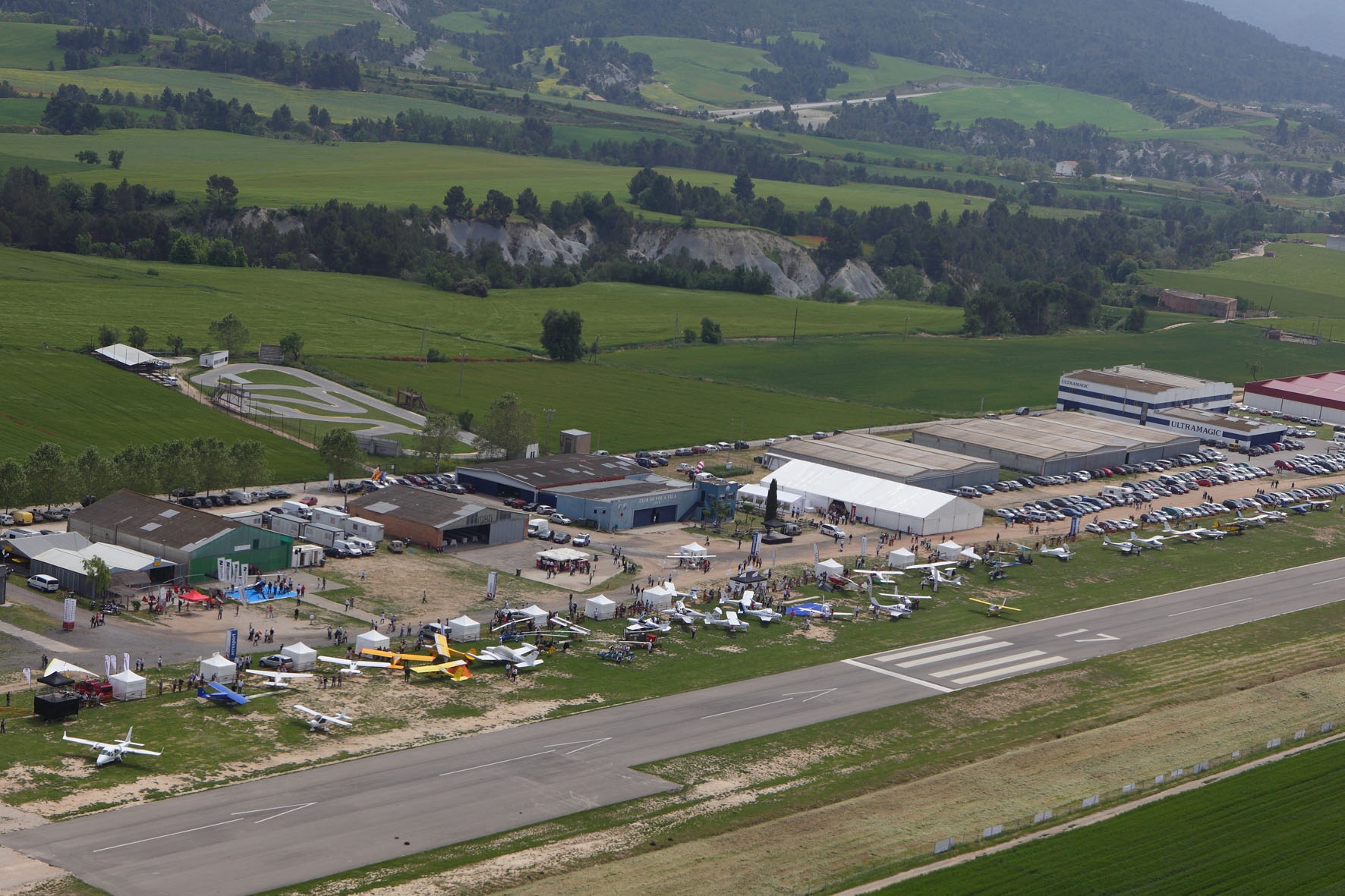 L'aeroport s'ubicarà a l'aeròdrom Igualada-Òdena