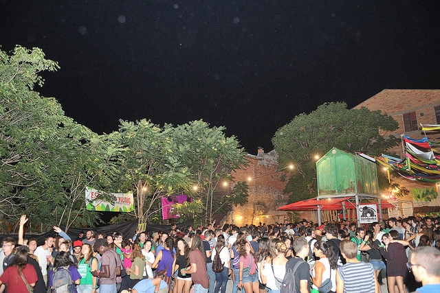 El Territori Festiu, ubicat al Pati Vila del barri del Rec