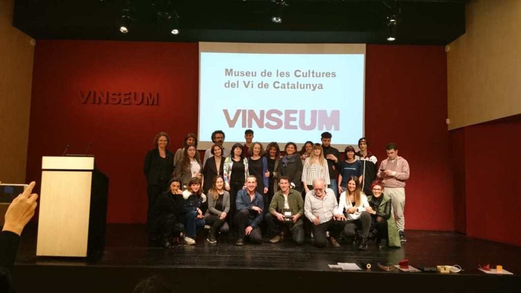 La presentació de la iniciativa, amb professionals d'Igualada i Vilafranca