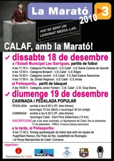 Programa d'activitats de Calaf