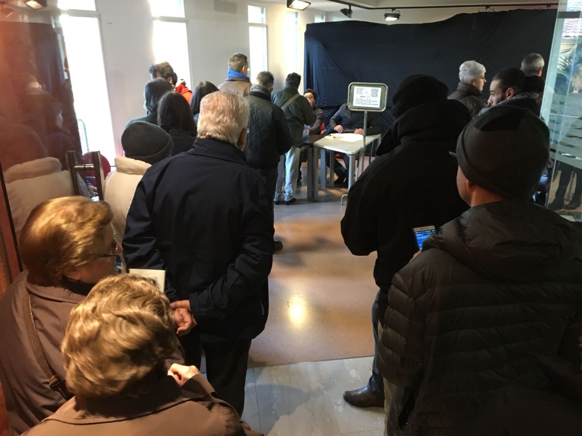 Les votacions a l'Arxiu Comarcal