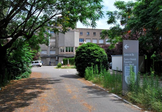 Pati interior de l'antic hospital