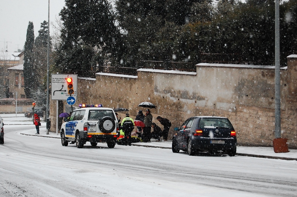 Incident a l'avinguda Balmes - foto: Pol Bertran