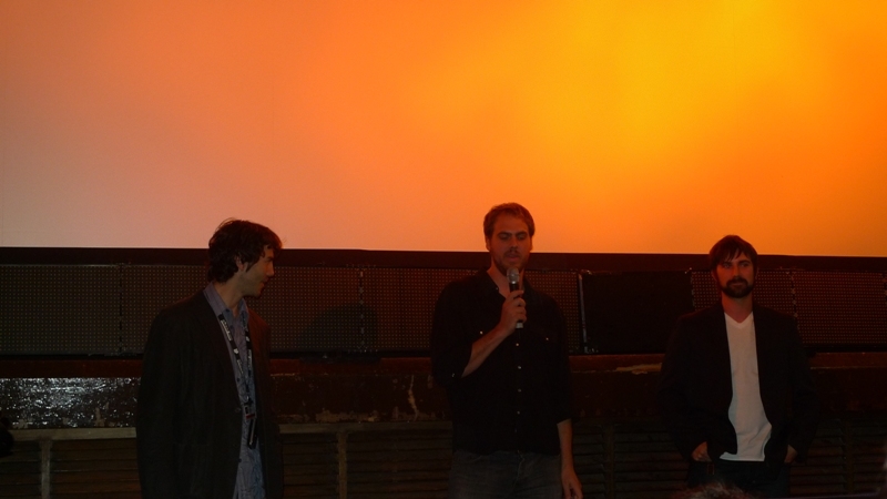 El creador de 'Stake Land', Jim Mickle presentant la seva pel·lícula.