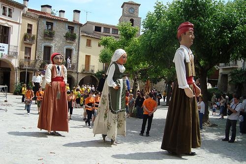 La Colla del Bisbalet a la Llacuna