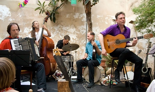 La banda, en una imatge d'un concert als Països Baixos