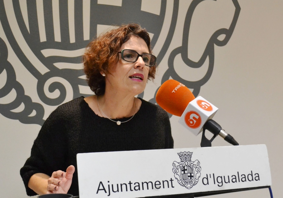 Carme Riera, tinent d'alcalde d'Acció Social i Igualtat. 