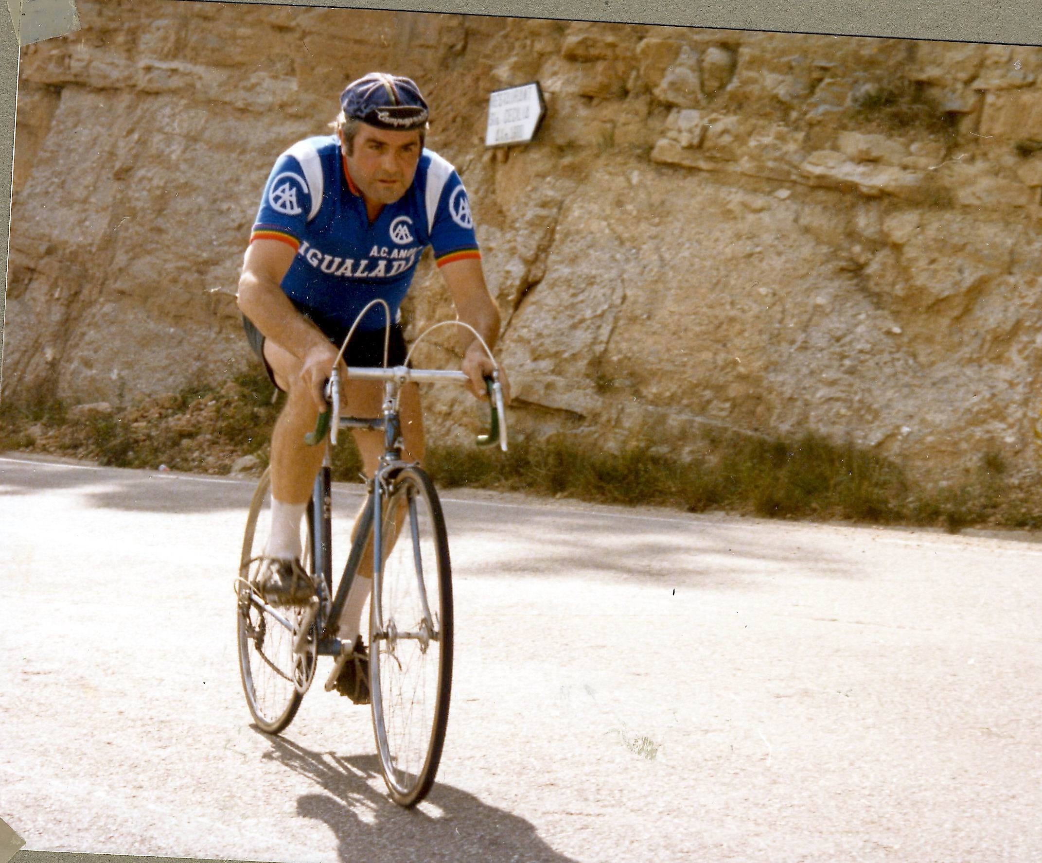 Josep Alcaraz, vinculat tota la vida al ciclisme