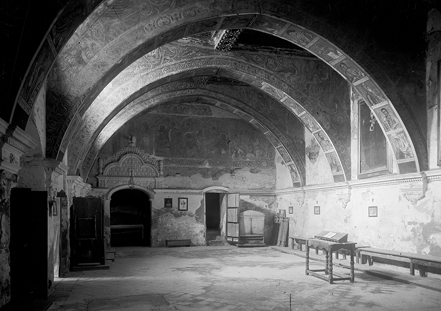 La Sala Capitular abans de la destrucció en un incendi el 1936