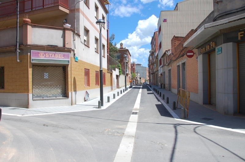 El renovat Carrer Sant Isidre