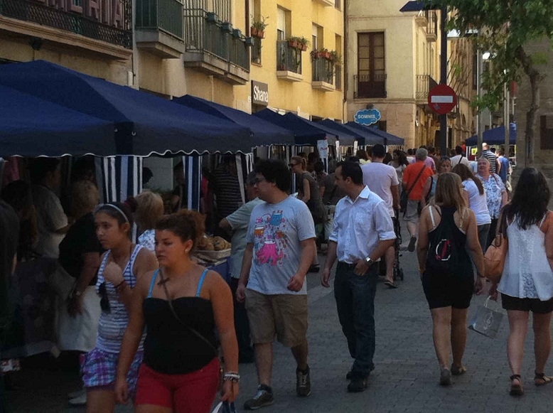 Visitants de tot Catalunya van ser a Igualada aquest dissabte