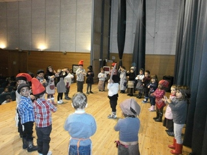 Castanyada als Maristes