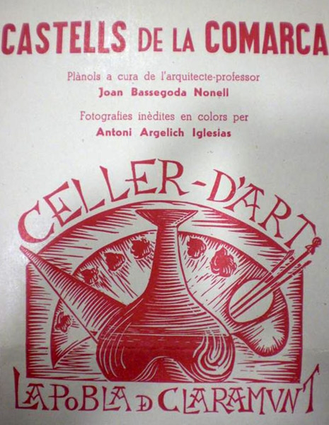 Cartell del Celler d’Art de la Pobla, un important epicentre artístic de l’època